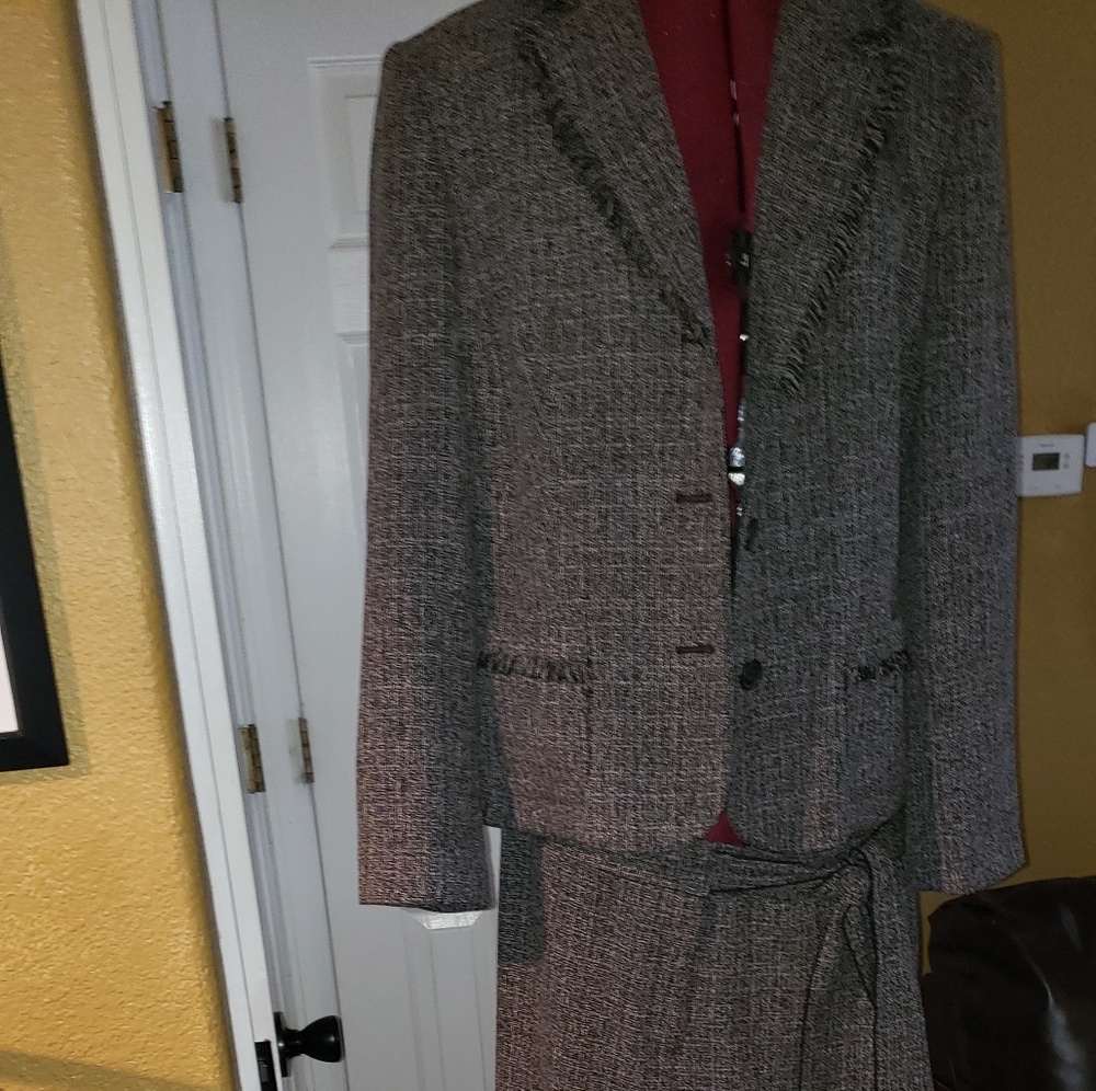 Style & Co Tweed dress suit size 14